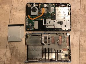 横浜の安いパソコン修理 dynabookのSSD換装アップグレードとデータ移行