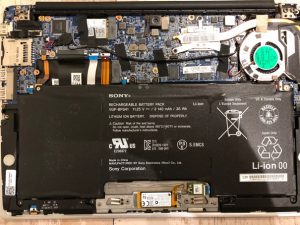 CPUファン交換 横浜市のパソコン修理 VAIO