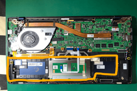 ASUS ux433fn バッテリー交換のできる横浜市金沢区のPC修理パソコン出張修理